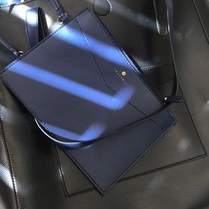 Gorgeous Travanti Leather Tote w add on